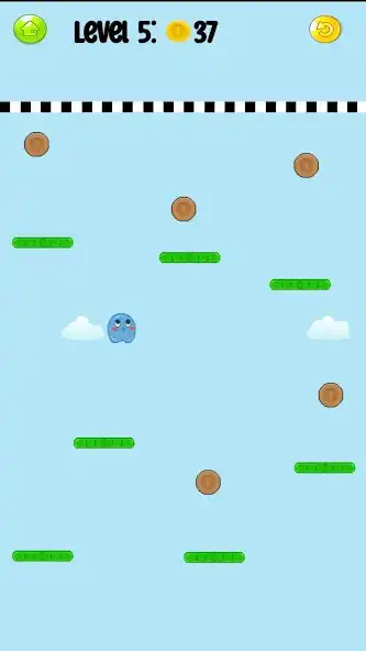 Play Blobby Jump as an online game Blobby Jump with UptoPlay