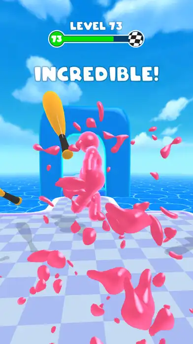 Play Blob Smash! as an online game Blob Smash! with UptoPlay