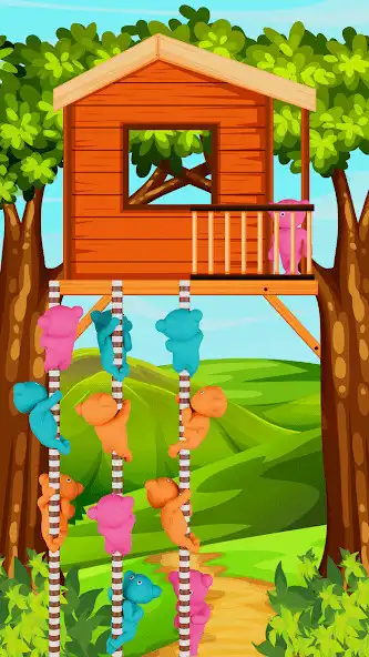 Play Blob Sort Color Puzzle 3D Game as an online game Blob Sort Color Puzzle 3D Game with UptoPlay