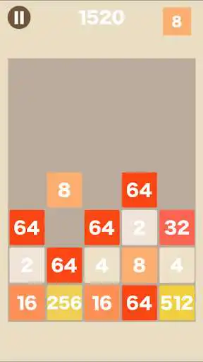 Play Block 2048 as an online game Block 2048 with UptoPlay