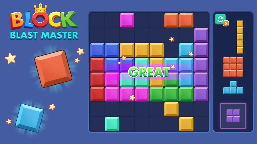 Play Block Blast Master: Puzzle Gem  and enjoy Block Blast Master: Puzzle Gem with UptoPlay