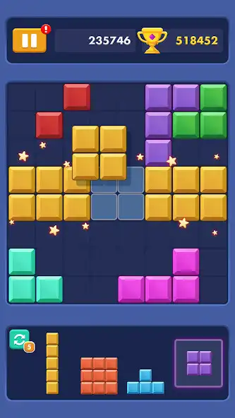 Play Block Blast Master: Puzzle Gem as an online game Block Blast Master: Puzzle Gem with UptoPlay