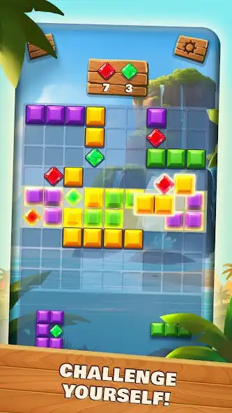 Play Block Breeze Paradise as an online game Block Breeze Paradise with UptoPlay