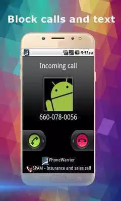 Play Block calls and text