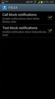 Play Block Calls, text, SMS
