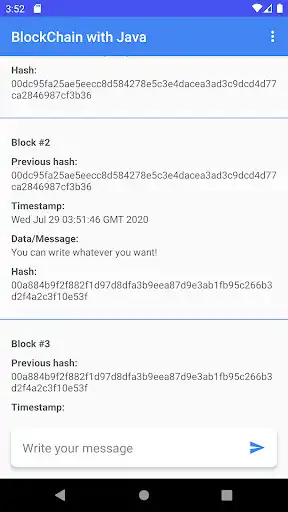 Play Blockchain with Java as an online game Blockchain with Java with UptoPlay