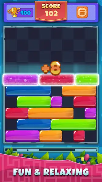 Play Block Drop Puzzle: Jewel Slide as an online game Block Drop Puzzle: Jewel Slide with UptoPlay