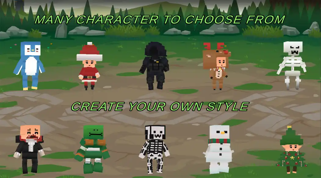Play Block Fight: Ultimate Showdown as an online game Block Fight: Ultimate Showdown with UptoPlay