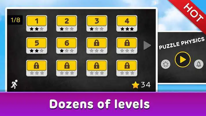 Play Block Game: Drawing Physics Puzzle Dots For Brain