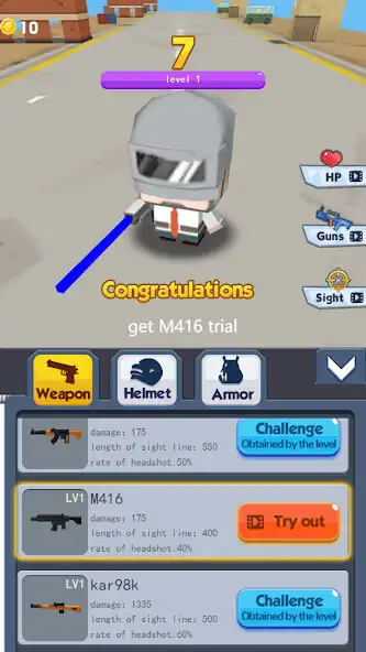 Play Block Gun 3D  and enjoy Block Gun 3D with UptoPlay