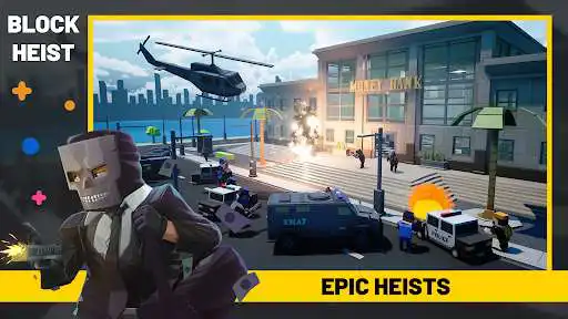 Play Block Heist: Shooting Game  and enjoy Block Heist: Shooting Game with UptoPlay