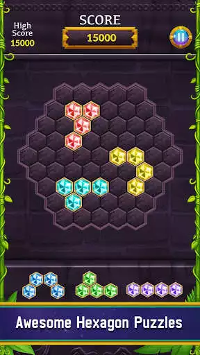Play Block Hexa  - Puzzle Jewel as an online game Block Hexa  - Puzzle Jewel with UptoPlay