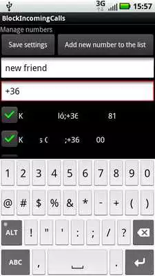 Play Block incoming calls