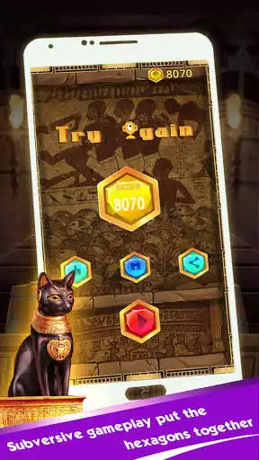 Play Block!Jewels Puzzle Hexagon