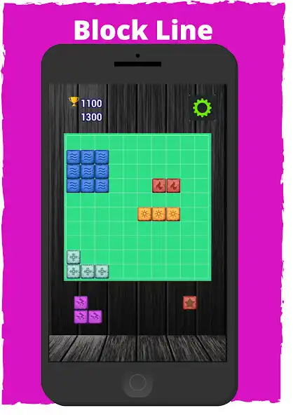 Play Block Line 2021 as an online game Block Line 2021 with UptoPlay