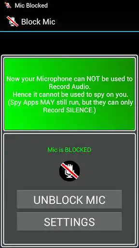 Play Block Microphone (Anti Spy) as an online game Block Microphone (Anti Spy) with UptoPlay