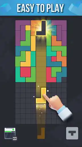 Play Block n Line - Block Puzzle as an online game Block n Line - Block Puzzle with UptoPlay