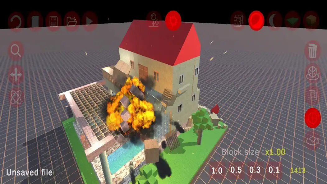 Play Blockolea, Build and Destroy as an online game Blockolea, Build and Destroy with UptoPlay