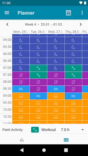 Play BlockPlanner - Balance your life - 168 hours as an online game BlockPlanner - Balance your life - 168 hours with UptoPlay