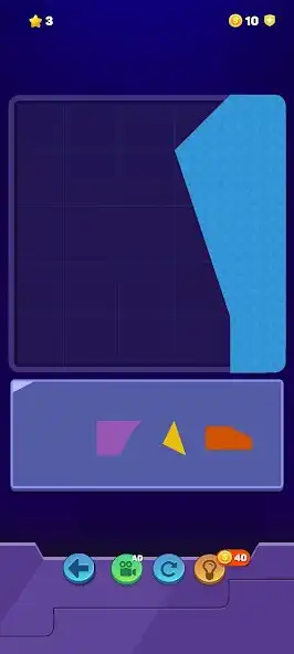 Play Block Polygon Puzzle Game as an online game Block Polygon Puzzle Game with UptoPlay