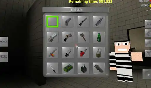 Play Block Prison Wars 2 as an online game Block Prison Wars 2 with UptoPlay