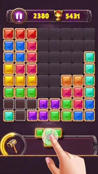 Play Block Puzzle 2022 as an online game Block Puzzle 2022 with UptoPlay