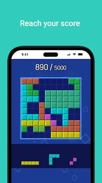 Play Block Puzzle 2023 as an online game Block Puzzle 2023 with UptoPlay
