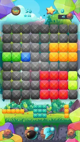 Play Block Puzzle 3 as an online game Block Puzzle 3 with UptoPlay
