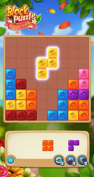 Play Block Puzzle: Blossom Garden  and enjoy Block Puzzle: Blossom Garden with UptoPlay