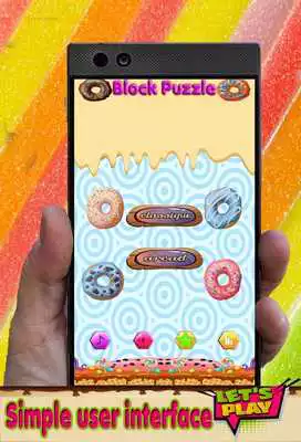 Play Block Puzzle candy donuts