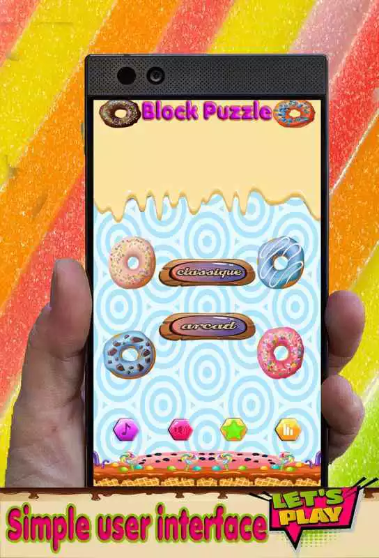 Play Block Puzzle candy donuts