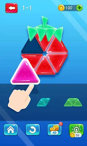 Play Block Puzzle Classic Gem as an online game Block Puzzle Classic Gem with UptoPlay