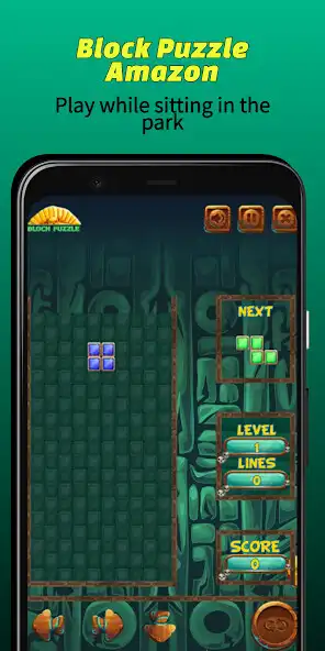 Play Block Puzzle : Deserted Island as an online game Block Puzzle : Deserted Island with UptoPlay