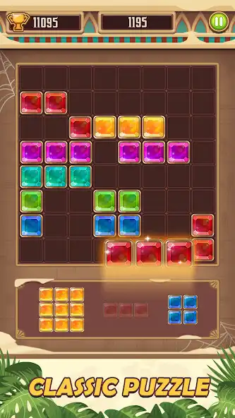 Play Block Puzzle Egypt style as an online game Block Puzzle Egypt style with UptoPlay