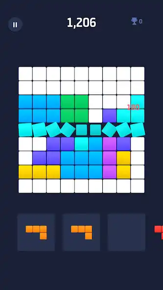 Play Block Puzzle: Freestyle as an online game Block Puzzle: Freestyle with UptoPlay