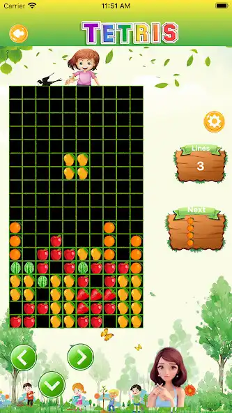 Play Block Puzzle Game with Fruits  and enjoy Block Puzzle Game with Fruits with UptoPlay