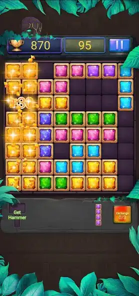 Play Block Puzzle - Gem Elimination as an online game Block Puzzle - Gem Elimination with UptoPlay
