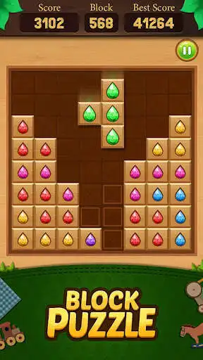 Play Block Puzzle Gems : Champion Of Block as an online game Block Puzzle Gems : Champion Of Block with UptoPlay