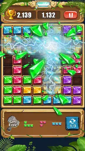 Play Block Puzzle Jewel 1001 as an online game Block Puzzle Jewel 1001 with UptoPlay
