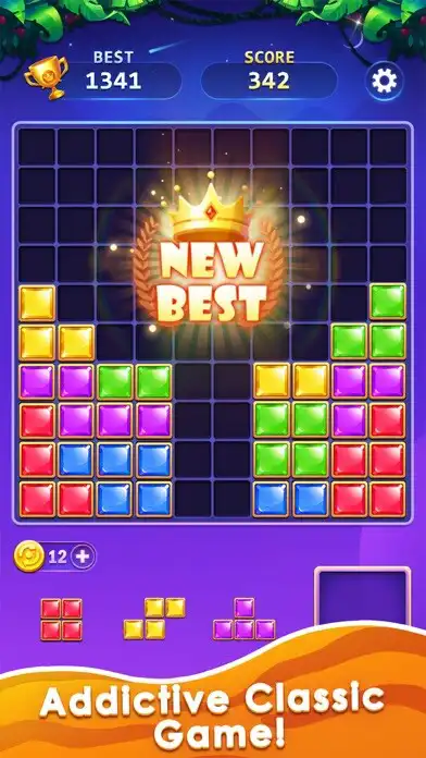 Play Block Puzzle - Jewel Cube Game as an online game Block Puzzle - Jewel Cube Game with UptoPlay