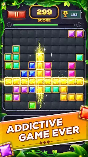 Play Block Puzzle Jewels 2020 as an online game Block Puzzle Jewels 2020 with UptoPlay
