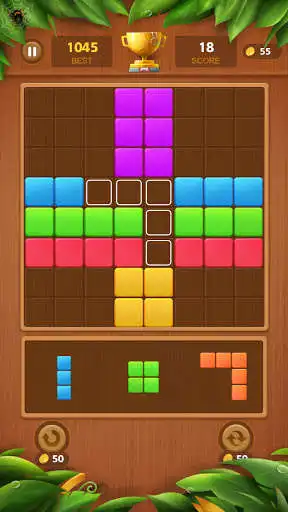 Block Puzzle Journey - Classic Wood Block Game online game with UptoPlay