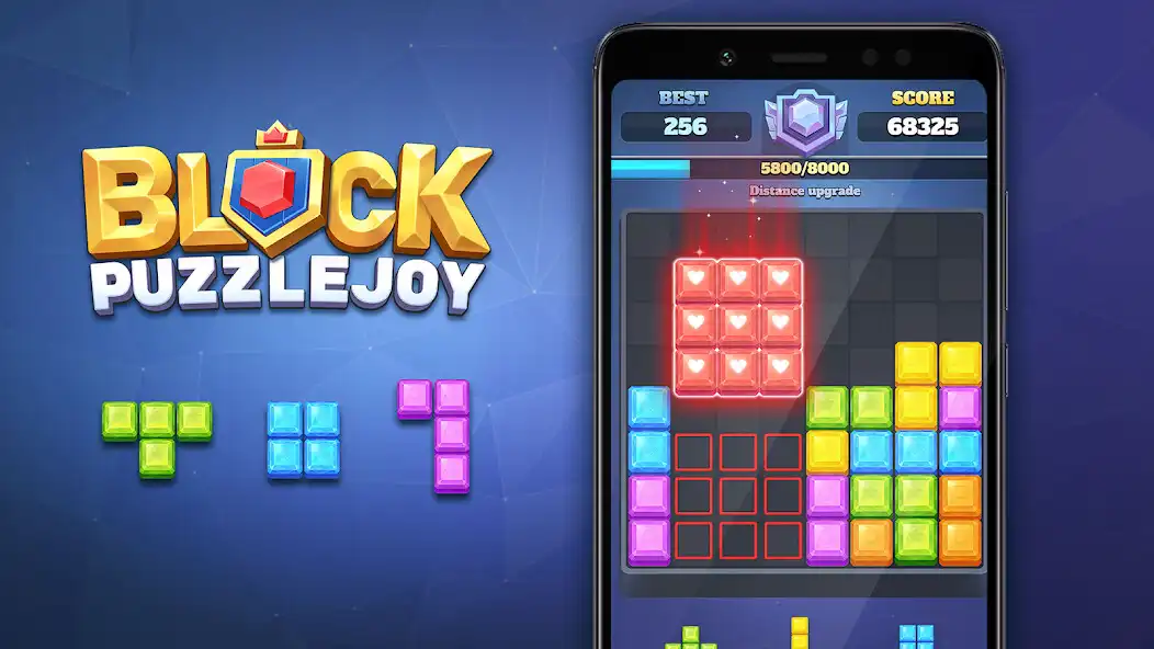 Play Block Puzzlejoy - Block Puzzle as an online game Block Puzzlejoy - Block Puzzle with UptoPlay