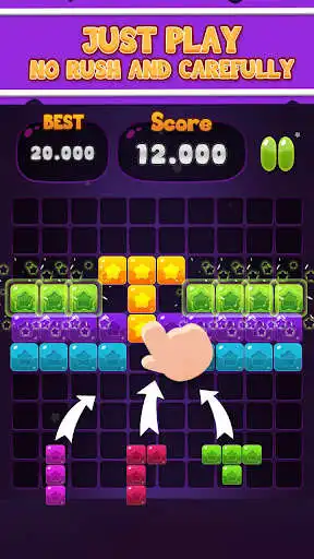 Play Block puzzle Legend Star as an online game Block puzzle Legend Star with UptoPlay