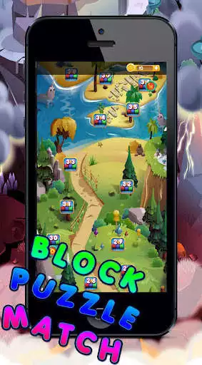 Play Block Puzzle Match 3 Game as an online game Block Puzzle Match 3 Game with UptoPlay
