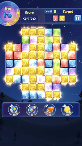 Play Block Puzzle - Match 3 Games as an online game Block Puzzle - Match 3 Games with UptoPlay