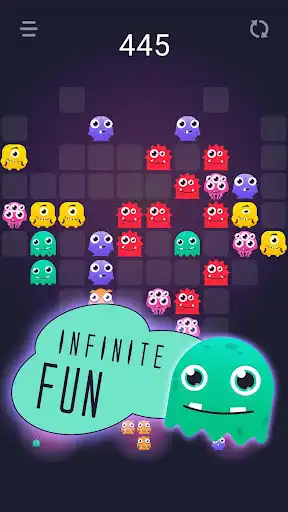 Play Block Puzzle Monster as an online game Block Puzzle Monster with UptoPlay