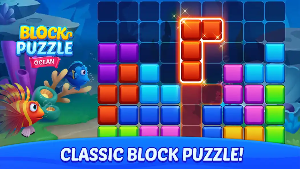 Play Block Puzzle Ocean  and enjoy Block Puzzle Ocean with UptoPlay