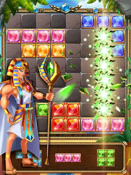 Play Block Puzzle Pharaoh Diamond  and enjoy Block Puzzle Pharaoh Diamond with UptoPlay