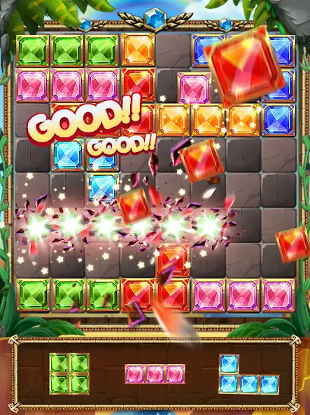Play Block Puzzle Pharaoh Diamond as an online game Block Puzzle Pharaoh Diamond with UptoPlay